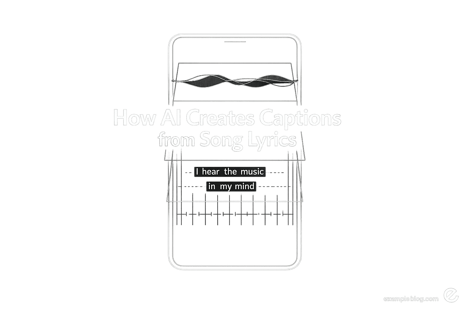 How AI Creates Captions from Song Lyrics