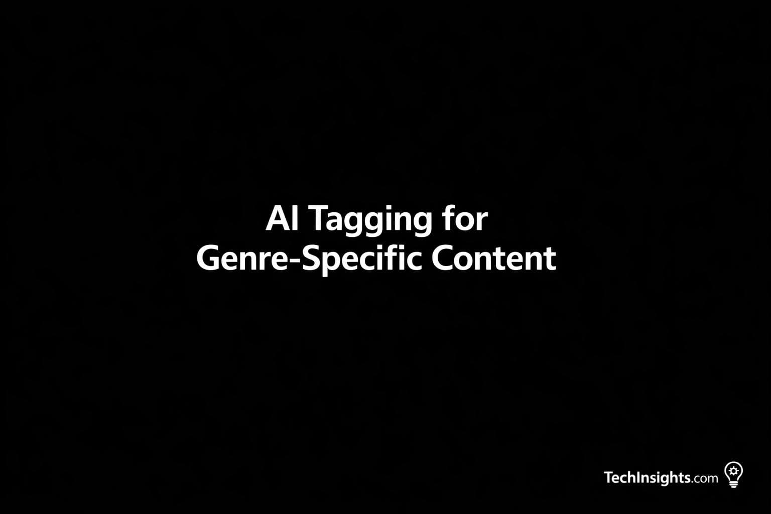 AI Tagging for Genre-Specific Content